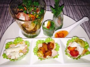 自作コース料理