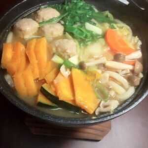 カボチャうどん