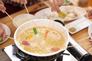 オイルフォンデュパーティー